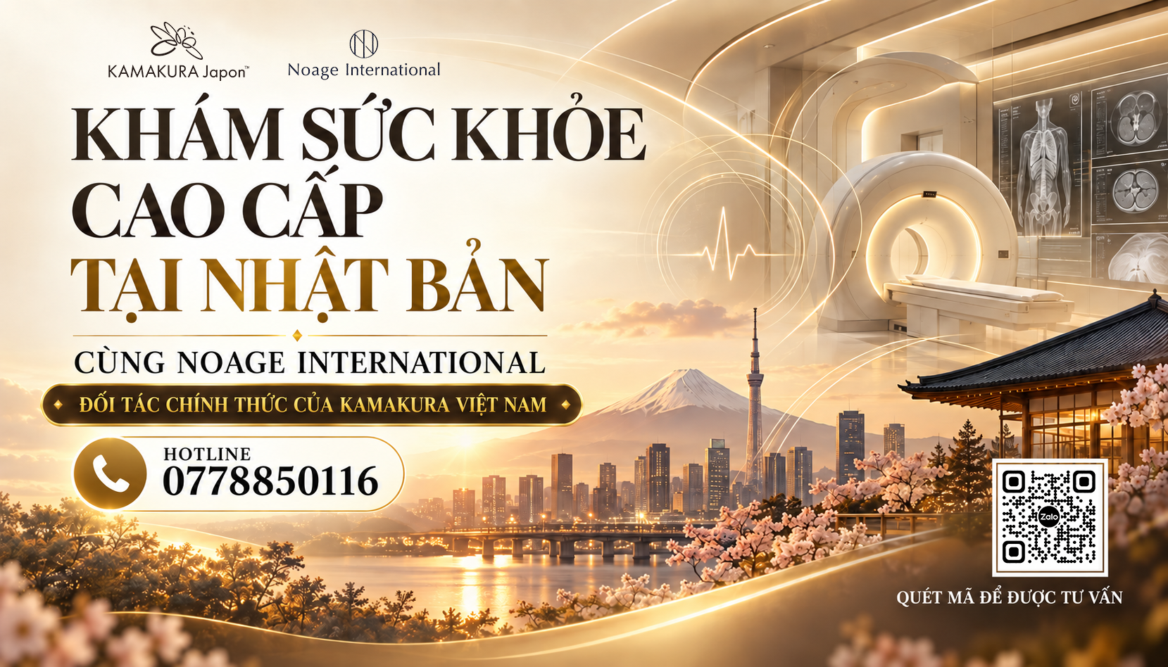 Khám sức khỏe tổng quát cao cấp tại Nhật Bản: Trải nghiệm y học dự phòng cá nhân hóa