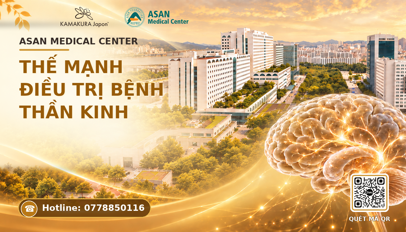 Bệnh viện Asan: Thế mạnh chẩn đoán và điều trị bệnh thần kinh tại Hàn Quốc, viện thần kinh xếp hạng thứ 9 Thế giới