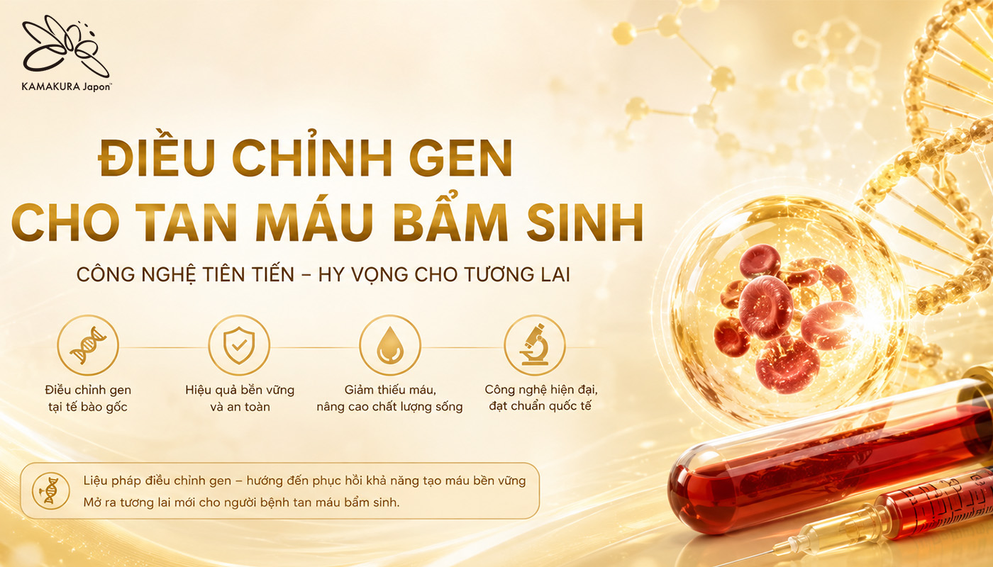 Liệu pháp điều chỉnh Gen cho Beta-Thalassemia: Hướng điều trị mới cho bệnh tan máu bẩm sinh 